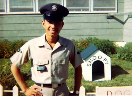 USAF boot camp, 1966.