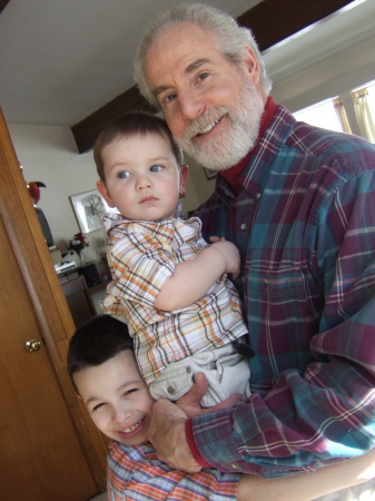 Grandpa and the boys, Felix and Gerardo