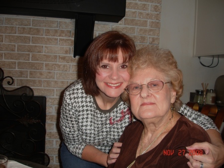 Me and Mom - Thanksgiving 2008