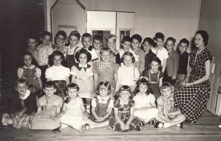 Kindergarten Class 1953-1954