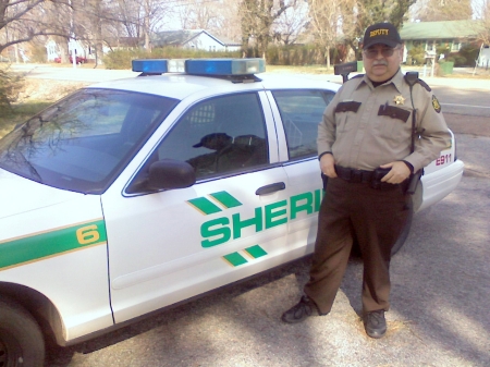 With my patrol car in Tennessee
