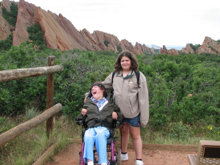 Nicole & Kara in Roxborough Park