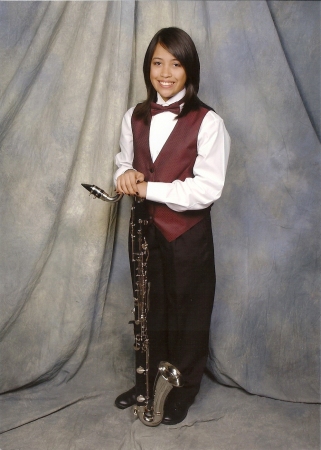 Heather & The Bass Clarinet/Patriot Band