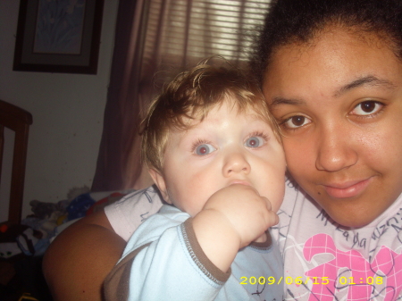 My daughter and my great nephew