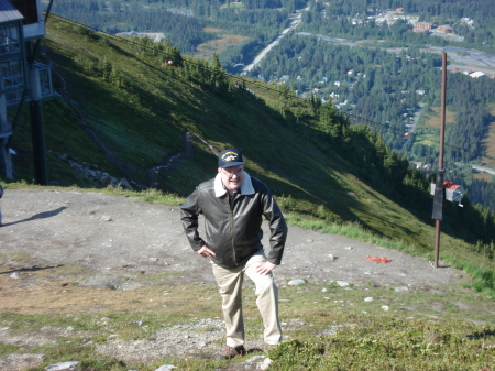 Going Up Mt. Ayleska In Alaska Aug. 2008