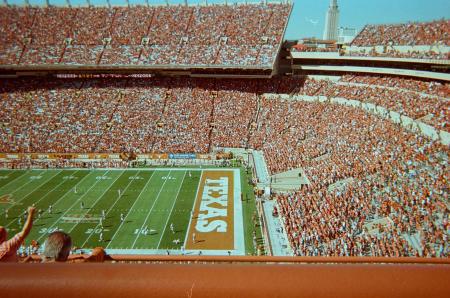 UT Fans fill the Stadium in Austin!