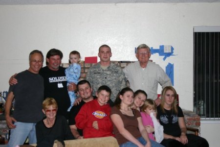 my family and my sis deno we miss her