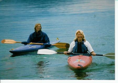 Kayaking with son