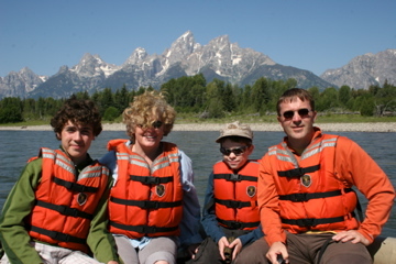 Grand Tetons with Family 2009