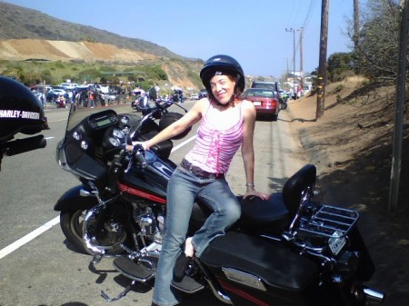 I love to ride!