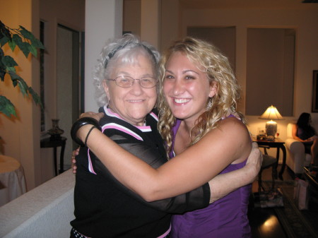 Kassie and her 82 year old Grandma