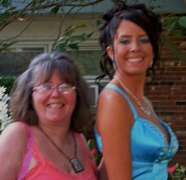 Me and My Daughter before her Senior Prom 2007