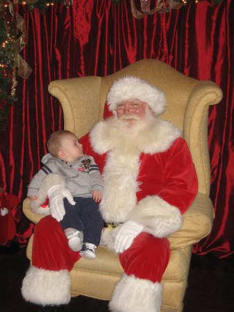 Santa Claus and Riley