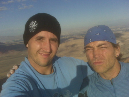 On top of Mt Wilson