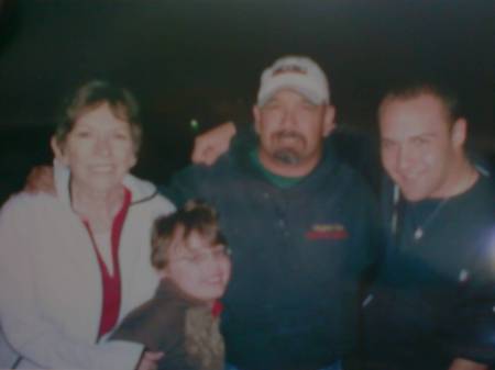 My mom,son Jack,me and,son Joey