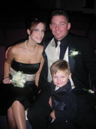 My daughter Courtney, son in law Brian & Zach