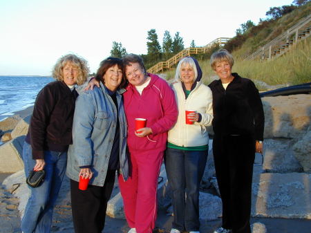 Ginny, Christy, Nancy, Karen and Barb-2008
