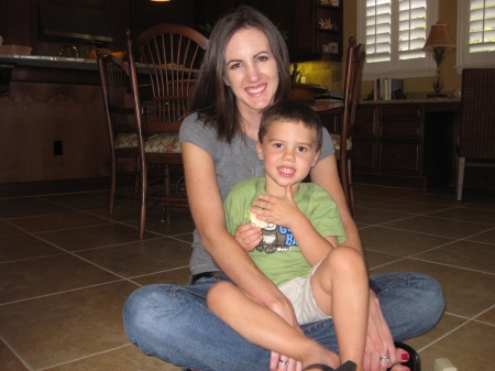 My beautiful daughter Betsy and grandson Jacob