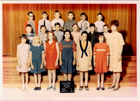 El Lago Elementary-Miss Burns Class- 1966