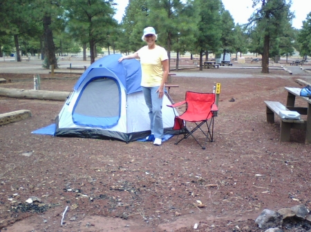 Camping at the Grand Canyon September 17, 2009