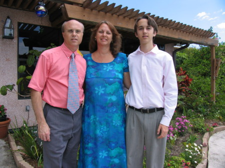 Myself, Debbie, and my son Dan