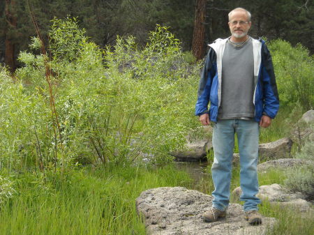 Me on Butte Creek, summer 2009