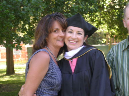Me and Daughter (33 yr) at her Graduation (college)