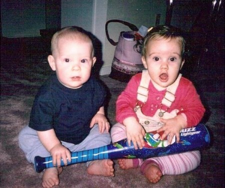 Jeff's grandaughter Kaylee on the right