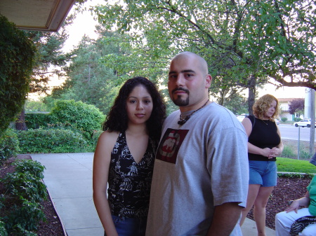 My Son Bubba and Yessenia 9-2004