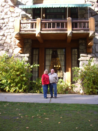 at the Awahnee Hotel in Yosemite