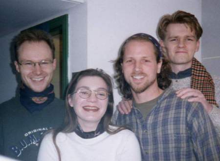 Dieter, Heidi, me, Simon, 1996