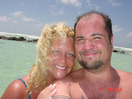 Me and my Honey in Barbados