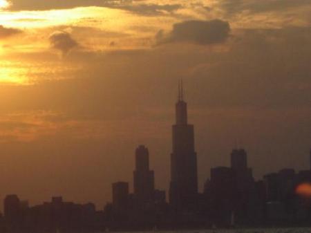 chicago sunset