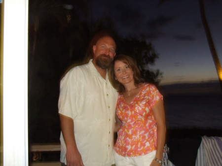 My wife Katie and I in Hawaii