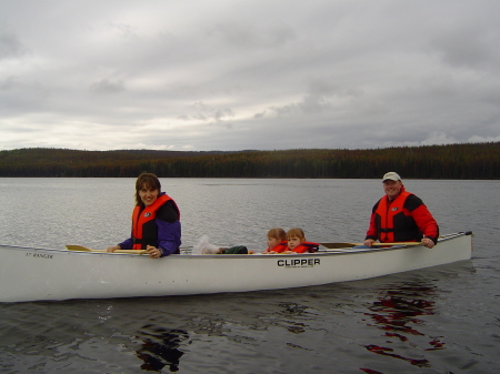Canoeing Dahl Lake