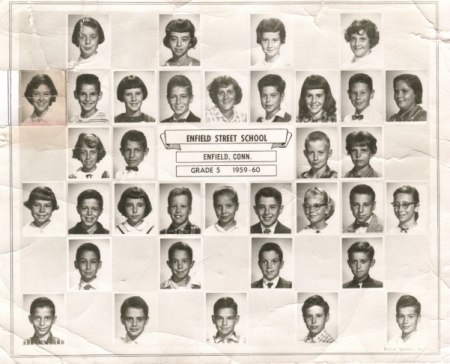 Enfield Street School Class of 1959-60 Grade 5