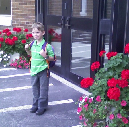 Jonathan 1st Day of School