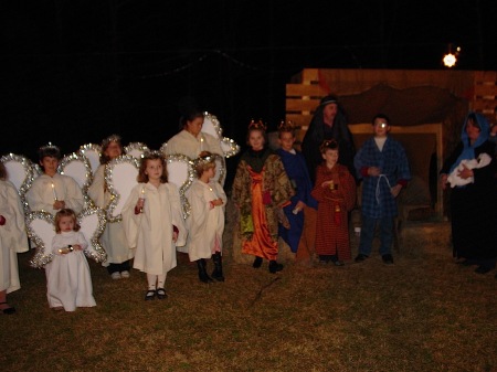 Bowdens Presbyterian Live Nativity