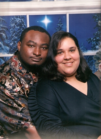 My fiance Mercedes & I