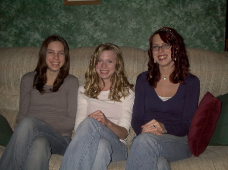 My beautiful daughters on Thanksgiving 2006