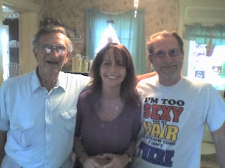 My Grandfather, Dad, and me 04/2006