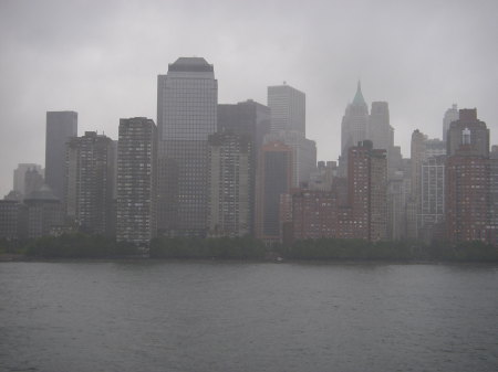 NY on a misty morning
