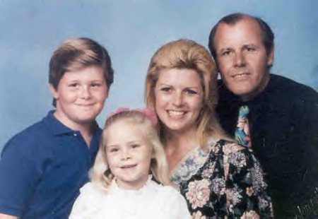Ethan, Meghan, Kathy, Dan in 1993