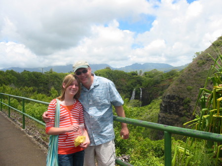 Emma & I on Kaui