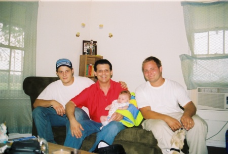 My sons and grandson