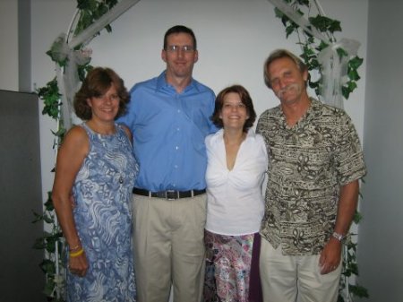 my mom,stepdad,chuck,and i the day we got married