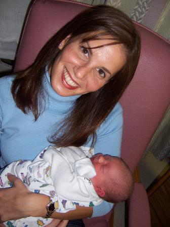 Aunt Dana with Baby Jeremy