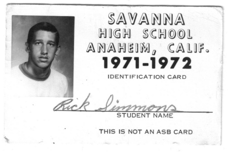 Savanna High School I.D.