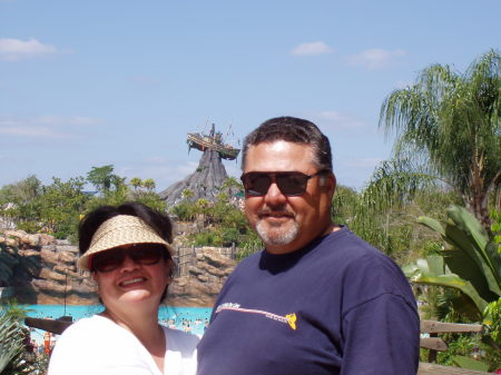 Sonny & I at Disney World Water Park in Orlando, 03-07