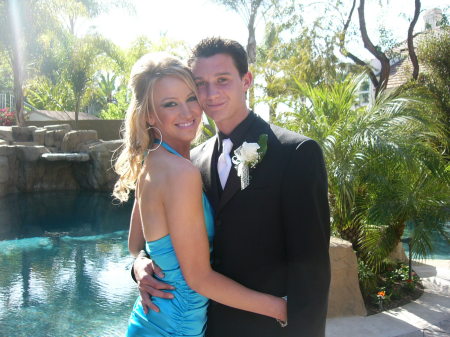 My son & his girfriend Prom